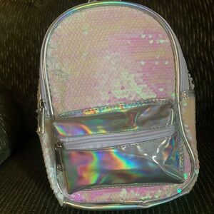 Wonder Nation Iridescent Sequin Kids Backpack